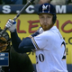 Illustration for article titled Jonathan Lucroy Has A Quirk When He Bats